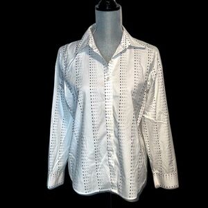 Talbots button down top size 12 petite